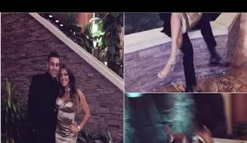 Una pareja pasa un por un vergonzoso trance en una fiesta de graduación