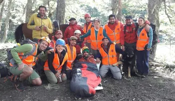 Aparece Joaquín Santos, que duró 9 días perdido en parque cerca de Bariloche