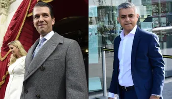 Los piropos que se tiran el hijo de Donald Trump y alcalde de Londres por el atentado en Londres 