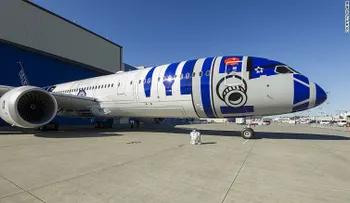 El primero de los aviones de â??Star Warsâ?? ya está aquí