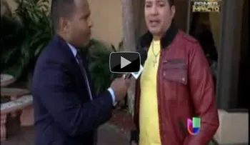 Entrevista a Frank Reyes en Primer Impacto