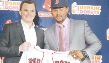 Sandoval, feliz por jugar con David; Hanley va al jardín izquierdo 