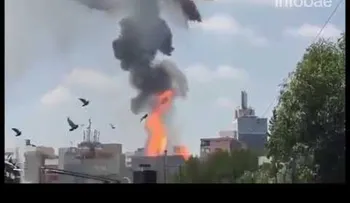 La explosión tras el terremoto en México que recorre el mundo