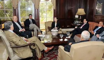 Canciller recibe nueva representante del BID