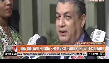 Tildan de "asqueante" comentario de John Guiliani sobre Yuniol Ramírez; ex juez pide disculpas