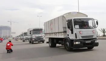Llega la ayuda humanitaria a Madaya, Siria, donde sus habitantes mueren de hambre