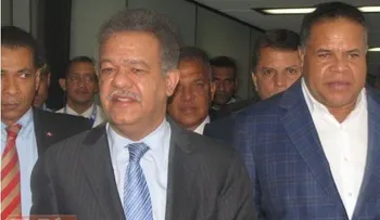 Leonel regresó al país casi cuatro horas antes, pero no asistió al acuerdo PLD-PRD