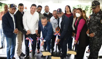 CPADP reforzará seguridad ciudadana en Bonao; da primer palazo para la construcción de un destacamento