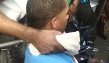PN persigue a un sospechoso por robo en centro comercial de Villa Mella