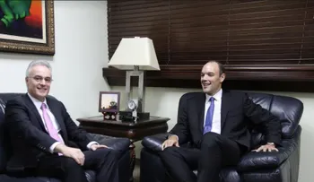 Del Castillo recibe en su despacho al presidente de ADORA  