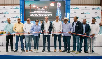 Presidente Abinader inaugura obras eléctricas en Las Matas de Santa Cruz con 229 millones de inversión