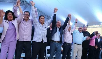 Danilo Medina encabeza proclamación de Euclides Sánchez candidato a senador por La Vega