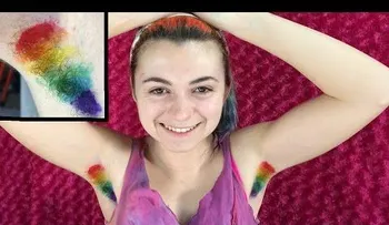 Axilas de unicornio, es la nueva moda que invade las redes