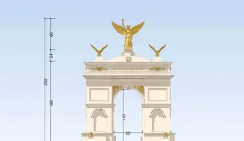 Donald Trump: su propuesta de arco genera rechazo, pero avanza