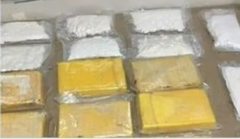 Ocupan nueve paquetes de cocaína en el AILA