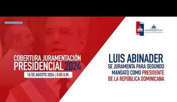 Juramentación presidente Luis Abinader Corona