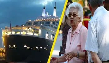 Era muy extraño que esta mujer viajara sola siempre en un crucero...