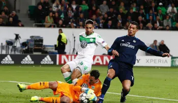 Sorpresiva derrota del Real Madrid frente al Wolfsburgo en Champions