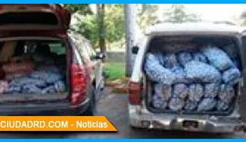 Ocupan 334 sacos de ajo trajeron de Haití