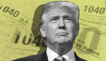 Manifestantes en EE.UU. exigen que Trump revele su declaración de impuestos