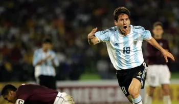 Messi, 10 años con la Selección Argentina