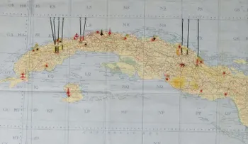 Revelan el mapa secreto del "juicio final" de Kennedy y la Crisis de los Misiles en Cuba