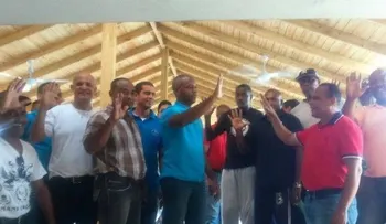 Juan Pérez juramentado presidente Comité Organizador del torneo baloncesto Santo Domingo Oeste