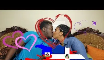 Dominicana y haitiano hablan de su amor y foto viral