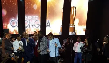 Entregan galardón Gran Conga de la Salsa a Cuco Valoy