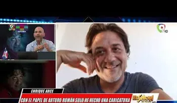 Enrique Alce, (Arturo Román), de La Casa de Papel en el Show del Mediodía