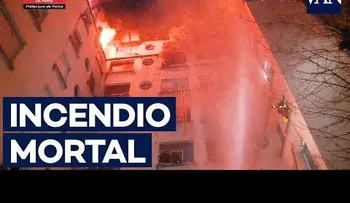Detienen mujer con problemas psiquiátricos, por mortal incendio en París; al menos 10 muertos 