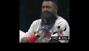 David Ortiz llora en su último juego al recordar a José Fernández