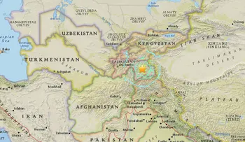 Un terremoto de 7,2 grados de magnitud sacude Tayikistán