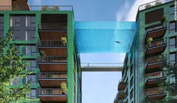 Nadar en el cielo: lujoso proyecto en Londres tendrá una piscina 'flotante'