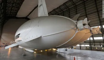 La aeronave más grande del mundo se prepara para despegar