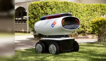 Así funciona el primer robo-repartidor de pizzas