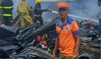 Incendio en Santiago de los Caballeros deja al menos cinco viviendas destruidas