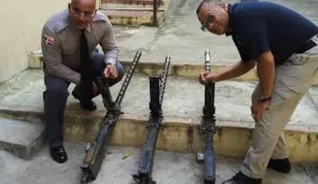 Encuentran metralletas de la Segunda Guerra Mundial en La Romana 