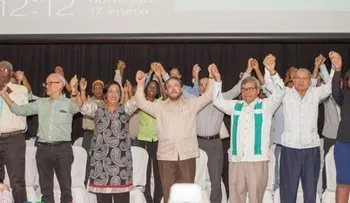 Guillermo juramenta a Guadalupe Valdez y Andrés L. Mateo como candidatos a diputados