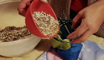 Cómo hacer saquitos de semillas para calmar los dolores