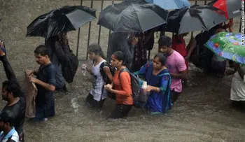 Fuertes lluvias en la India dejan al menos cinco personas muertas