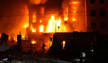 Explosiones sacuden Kiev un día después de la visita de enviados estadounidenses