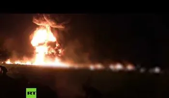 Video de otra explosión en México por toma clandestina de combustible