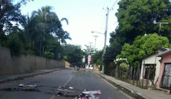 Huelga en varias comunidades de Montecristi por apagones