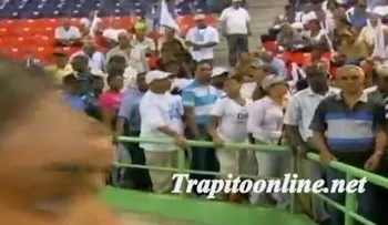Video: perredeistas dejan solo a Miguel Vargas mientras daba discurso