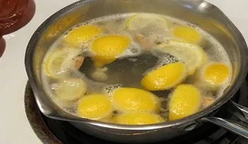 Hierve limones y tómalo cuando te levantas. El resultado es alucinante