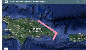 Emiten alerta temprana en República Dominicana por el huracán Irma, categoría 5