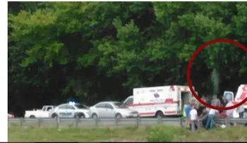 Fotografían el espíritu de un motorista abandonando su cuerpo tras un accidente fatal