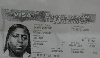 EU dio visa a Deguis sin pasaporte