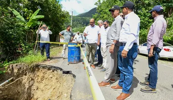 Deligne Ascención supervisa obras en la provincia Espaillat